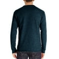 thumbnail image 4 of Inleife Mens Shirts Clearance, Men's Casual Round Neck Pullover Bottoming Shirt Solid Long Sleeve Pocket Button T-shirts Tops, 4 of 6