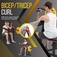 thumbnail image 5 of Adjustable Bicep Tricep Curl Machine with Preacher Curl Bench - Home Workout Machine for Tricep and Bicep Exercises, 5 of 9