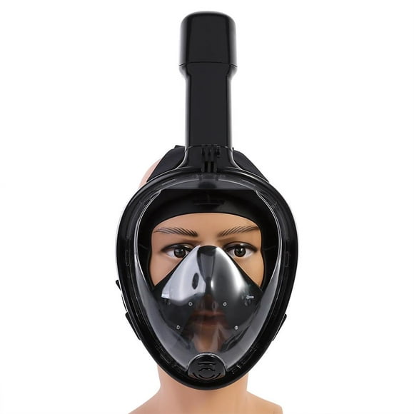 HURRISE Snorkel Scuba Diving Full Face Mask Anit-Fog Swimming Surface Dive Mask For Gopro