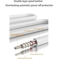 thumbnail image 3 of 1.5x0.8mElectric Heated Blanket Throw, King Size Electric Blanket with Dual Control Flannel Sherpa, 9 Heat Settings Heating Blanket with 4 Time Settings, 3 of 5