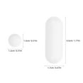 thumbnail image 6 of SEWCHICS 6Pcs Washable Toilet Seat Cover Pads White Anti Wobble Cushion Accessories, 6 of 8