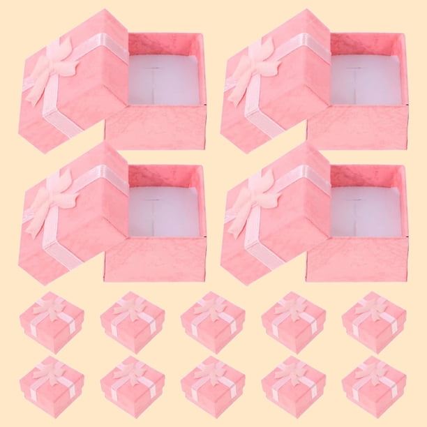 Juego De Cajas De Regalo Para Joyería Caja Organizadora De Cartón Para Collares Pulseras Aretes Almacenamiento Para Bodas Cumpleaños Y Eventos