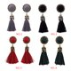 thumbnail image 2 of Guardurnaity Pendientes de borla de estilo étnico Retro para mujer, pendientes largos con forma de gota para niña, regalo de joyería Ropa, zapatos y accesorios Miscelánea, 2 of 6
