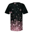 thumbnail image 5 of Blouses for women dressy casual Polyester,Spandex Soft Clothing M Black womens blouses, 5 of 5