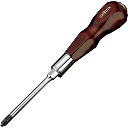 Kyoto Machine Tools (KTC) Neplos Wooden Handle Screwdriver ND3P-2