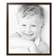 thumbnail image 2 of ArtToFrames 22" x 26" Walnut Picture Frame, 22x26 inch Brown MDF Poster Frame (WOM-4094),  Pack, 2 of 8