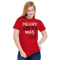 thumbnail image 4 of Funny Merry Christmas Presents Pun Men's Graphic T Shirt Tees Brisco Brands S, 4 of 6