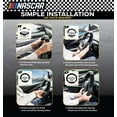 thumbnail image 7 of NASCAR Steering Wheel Cover, Grip & Comfort, Synthetic Leather & Suede, Universal Fit 14.5"-15.5" For Car, SUV, Truck, Turbo Traction Style, 7 of 7