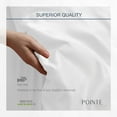 thumbnail image 5 of Pointehaven 400 Thread Count Deep Pocket Long Staple Cotton Grey 4 pc Sheet Set, California King, 5 of 8