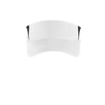 thumbnail image 2 of Sport-Tek Dry Zone Colorblock Visor-One Size (White/Black), 2 of 3