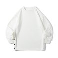 thumbnail image 4 of Mens Hoodies Graphic Funny Round Neck Heavy Small Neckline Cotton Side Pocket Sweater Loose Brand Mens Sweatshirts Crewneck, 4 of 6