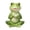 B, variant on Cute Resin Frog Garden Statues, Mini Animal Figurines, Decorative Outdoor Ornaments for Patio, Yard, Pond and Water Feature Landscaping, Whimsical Small Garden Decor Accents