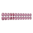 thumbnail image 6 of Glossy Heart Designs Short Square False Nails Set for Romance Valentine's Day Manicure 24Pcs, 6 of 9