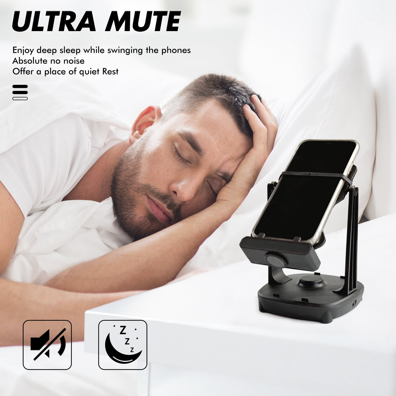 SNYZO Phone Swing Shaker Phone Rocker Device for Pokemon Go Support 2 Phones Mute Version USB Cable Quick Step Earning
