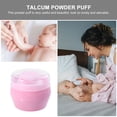 thumbnail image 4 of 2 Sets Portable Powder Puff Baby Kids Body Talcum Powder Puff Baby Shower Gift, 4 of 8