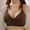 Coffee, variant on Bras for Women No Underwire,Women's Sexy Patchwork Bra With Breathable And Sagging Lightweight Underwear