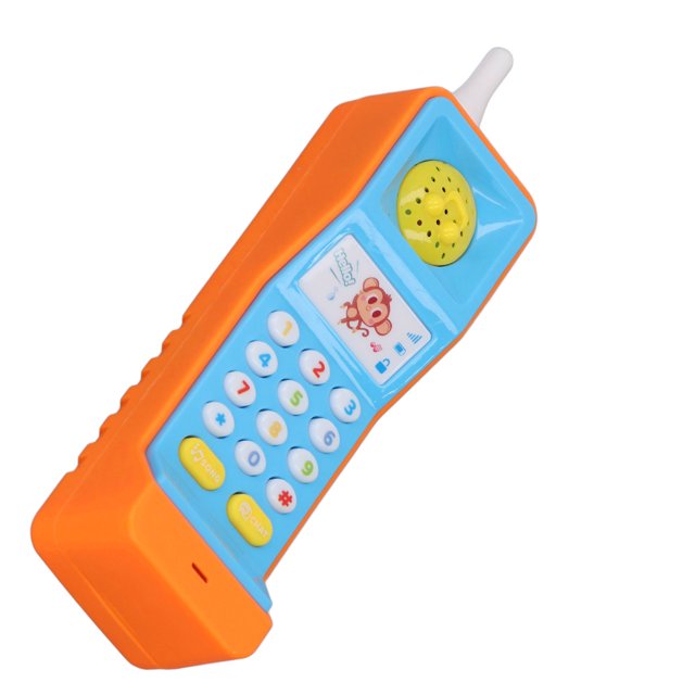 Phone Toy,Play Music Phone Shape Early Electronic Mobile Toy for Boys Girls
