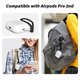 thumbnail image 2 of Oakxco Cordón compatible con Airpods Pro 2 Loop Correa ajustable de nailon para teléfono celular/cámara/interruptor/iPods Pro 2nd/Airpods 1/2nd/3rd/Pro Case negro, 2 of 5