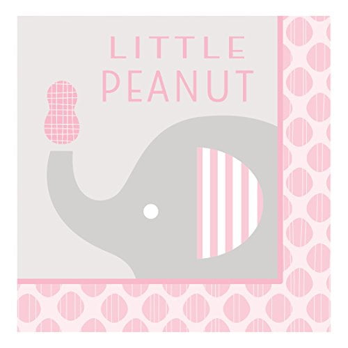 Little Peanut Girl Paper Lunch Napkins 16 Count for 8 Guests