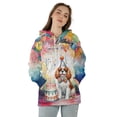 thumbnail image 4 of Happy Birthday to Cavalier King Charles Spaniel Kitten Party Balloons Cake All Over Print 3D Hoodie Unisex Merch Hoodies Dog Lover Gifts - 00027, 4 of 6