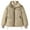 Khaki, variant on MuZeFu Winter Jacket Women Loose Winter Coat Women's Loose Casual Standing Collar Thickened Warm Short Bread Jacket