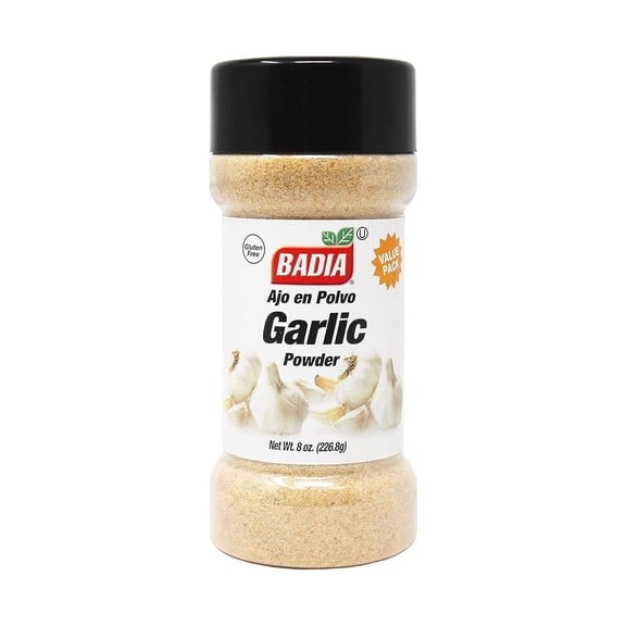 Badia - Seasoning Garlic Powder - 8 Oz, Case of 12