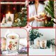 thumbnail image 5 of 10 tarros de cristal navideños vintage de Ziliny para velas, 210 ml, 5 of 6