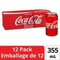 thumbnail image 3 of Coca-Cola Coke Classic 355ml  12pk, Soft Drinks - {Imported from Canada}, 3 of 4