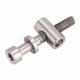 thumbnail image 4 of Pernos Para Bicicleta, Perno De Tija De Sillín De Bicicleta De aleación De Titanio M5x30/35/40 Mm, Perno Fijo De Tija De Sillín, Tornillo De Cabeza Redonda Para Tubo De Sillín, 4 of 7