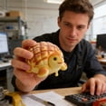 thumbnail image 5 of Fidget Toy Slow Rising Animal Bread Turtle, Sensory Stress Relief Toy for Anxiety, Desk Squeeze Toy, Cute Bread Shaped Sensory Fidget for Relaxation and Focus, 5 of 6