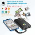 thumbnail image 2 of Disco duro externo certificado por iDisk App-LE de 2 TB para iPhone, 2 of 6