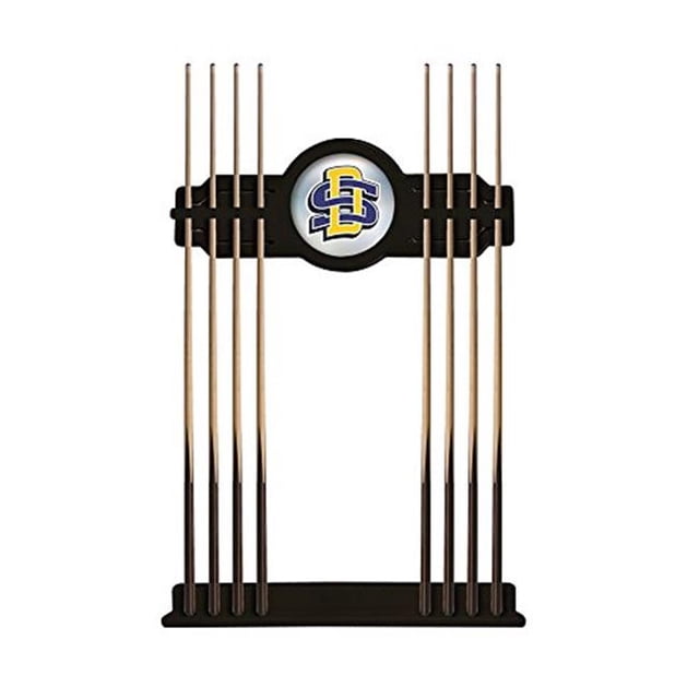 Holland Bar Stool CueBKSDakSt South Dakota State Cue Rack - Black