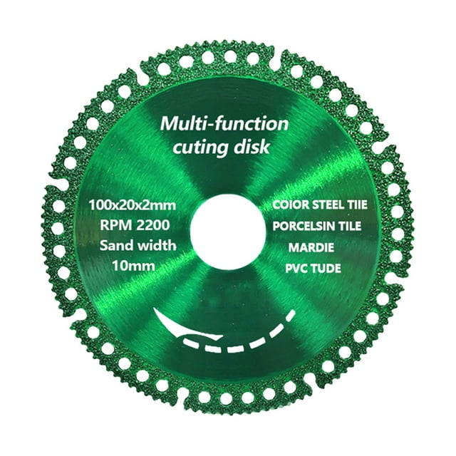 Indestructible Disk for Grinder – Multifunctional Cutting Wheel for Tile Corrugated Tile Concrete Stone and Metal Applications High-Performance Composite for Quick Precision Cuts
