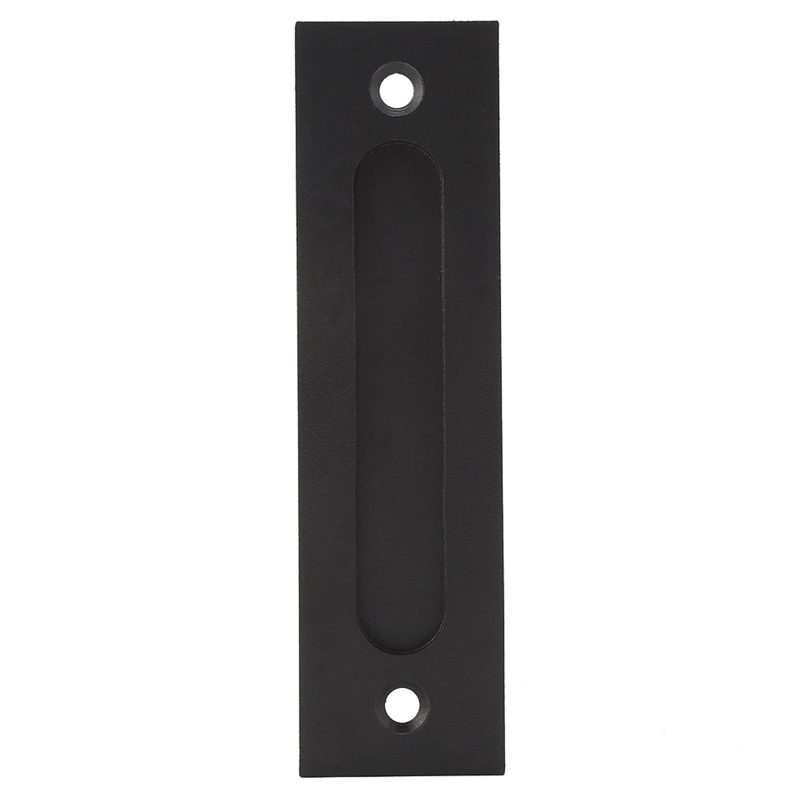 NFTIGB Black Heavy Duty Carbon Steel Sliding Barn Door Closet Pull Handle Wooden Gate Hardware 11.81 inches / 30 cm