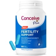Conceive Plus Men's Fertility Support Supplement, with Zinc, Vitamin D & CoQ10 - 60 Capsules