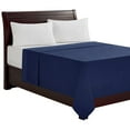 thumbnail image 1 of Drap plat en percale brossée 300 fils de Hometrends, 1 of 3