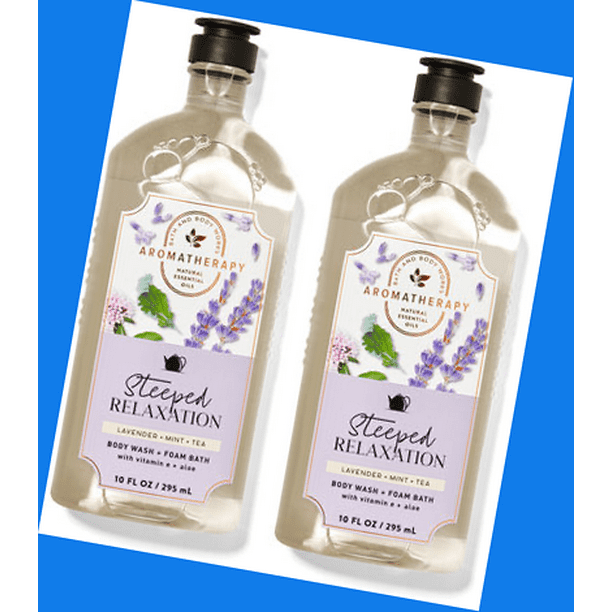 Bath & Body Works Aromatherapy Steeped Relaxation Lavender + Mint + Tea