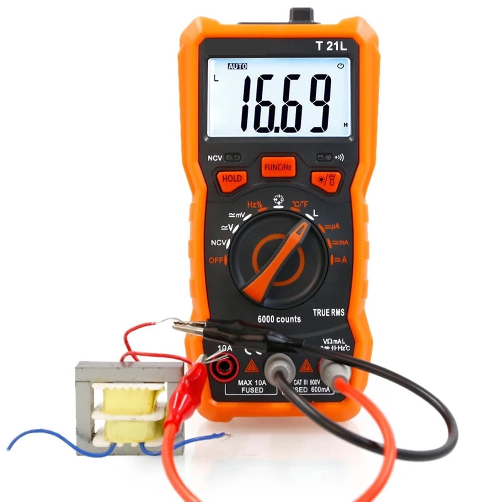 T21L Multifunctional Digital LCR Multimeter Smart Burn-Proof High-Precision Multimeter for Inductance, Capacitance, and Fre ,Versatile Measurement