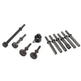 thumbnail image 1 of 5 Pcs Air Hammer Pneumatic Chisel Bits Tools Kit & 7 Pcs Duty Smoothing Pneumatic Air Rivet Hammer Tools Kit,grey, 1 of 10