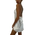 thumbnail image 2 of Douhoow Women Backless Slim Mini Dresses Summer Spaghetti Strap Low Cut Sling Dress, 2 of 8