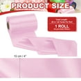thumbnail image 2 of Uxcell Wide Satin Ribbon, Solid Color Thick Ribbon for Gift Wrapping and Wedding Decoration Pink, 2 of 7