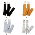 thumbnail image 3 of Women Thigh High Fuzzy Slipper Socks Cartoon Animal Over Knee Plush Stockings, 3 of 19