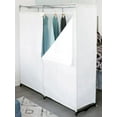 thumbnail image 1 of Tidyliving Extra Wide Single Tier Zippered Clothes Closet, 60 inch , plastic base, 1 of 1