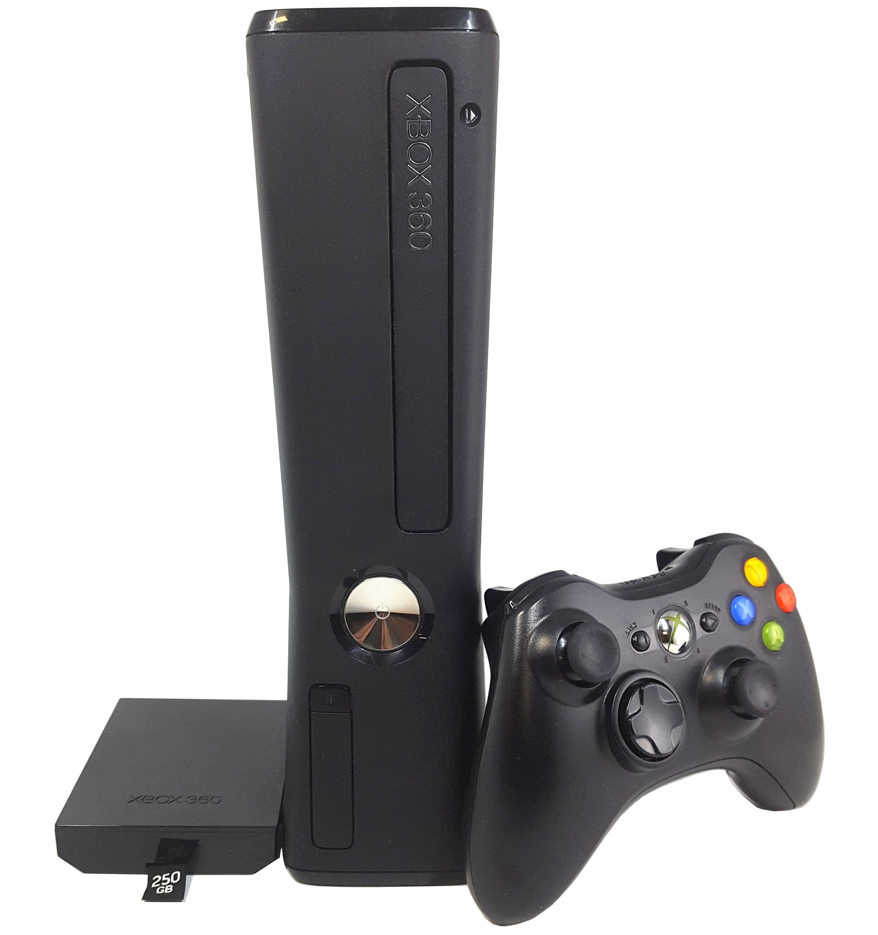Microsoft Xbox Slim 250GB Video Game Console Black Controller HDMI (Refurbished) Walmart.com