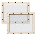 thumbnail image 1 of 2Pcs Diy Paper Making Kit Educational Mesh Frame for Creative Projects, 1 of 8