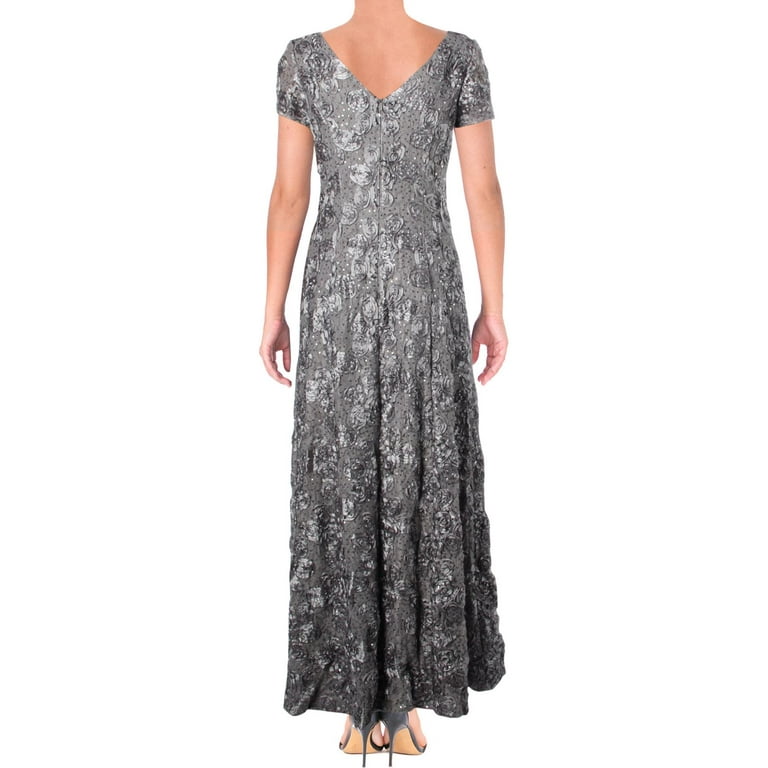 Alex evenings top soutache gown