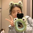 thumbnail image 5 of QHUDLV Cute Frog Headband,Funny Hair Band Elastic Headbands For Face Washing,Plush Skincare Makeup Shower A Headband, Headband,Face, 5 of 5