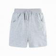 thumbnail image 1 of Gubotare Short Cargo Ample Enfants Garçons Homme Évacuation de l'Humidité devant Plat Extensible Performance Short 6t (Gris,6 Ans), 1 of 4
