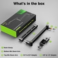 thumbnail image 2 of Low Profile Mic Arm, 3KG Load Capacity [Design for Heavy Mic] Compatible with Shure SM7B etc, Stable Gear Lock Structure Never Sa, 2 of 9