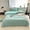 C, variant on Four-Piece Yarn-Dyed Cotton Bedding Set - Soft, Breathable, and Durable for Comfortable Sleep